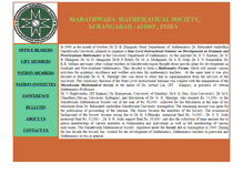 Tablet Screenshot of marathwadamathsociety.org